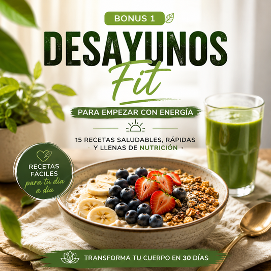 Transforma tu cuerpo en 30 días + 5 bonus de regalo!!🎁🎁
