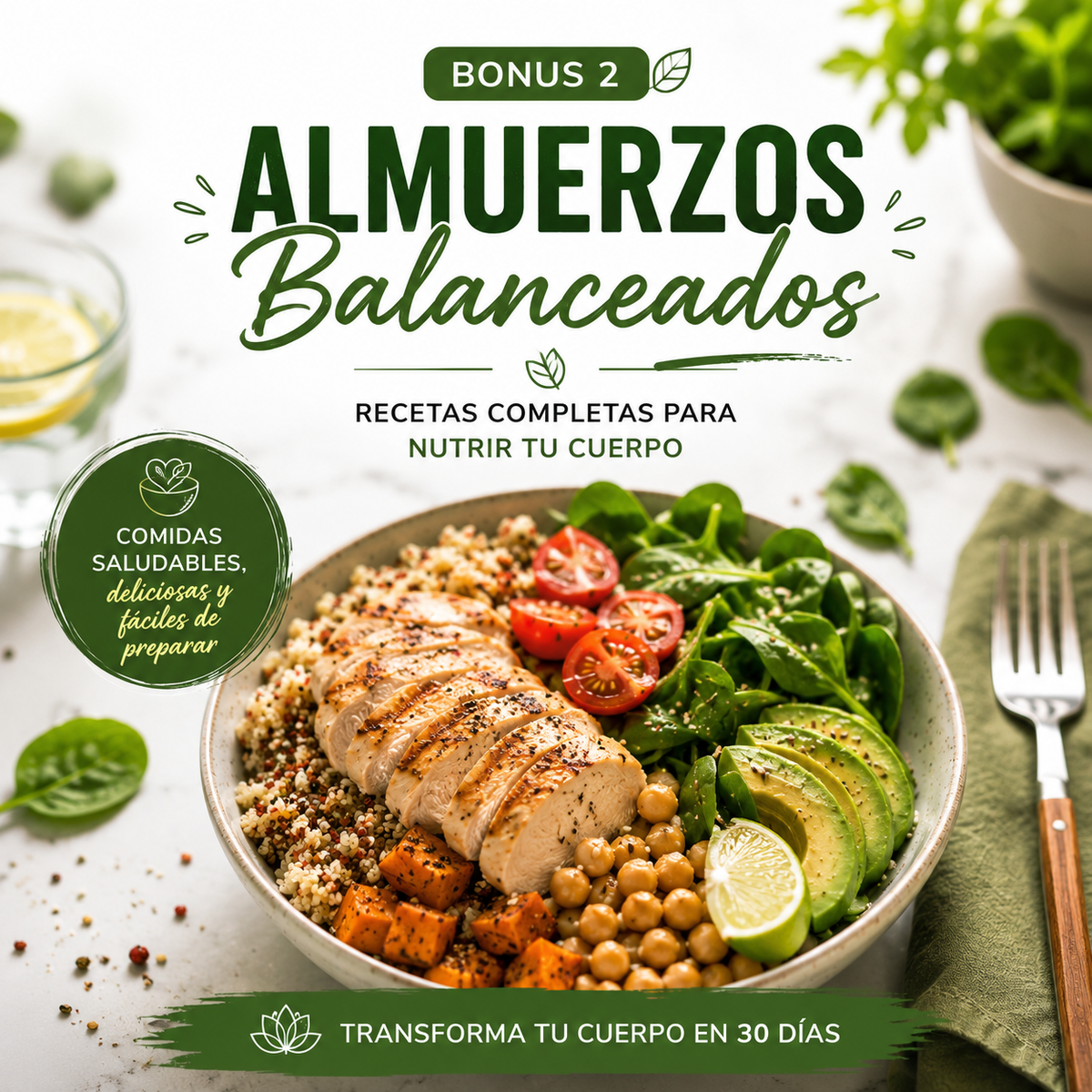 Transforma tu cuerpo en 30 días + 5 bonus de regalo!!🎁🎁
